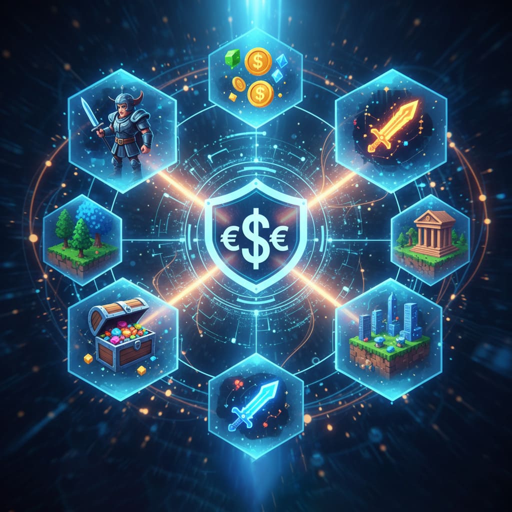 블록체인 기반 통합 게임 경제 플랫폼 (R&D)